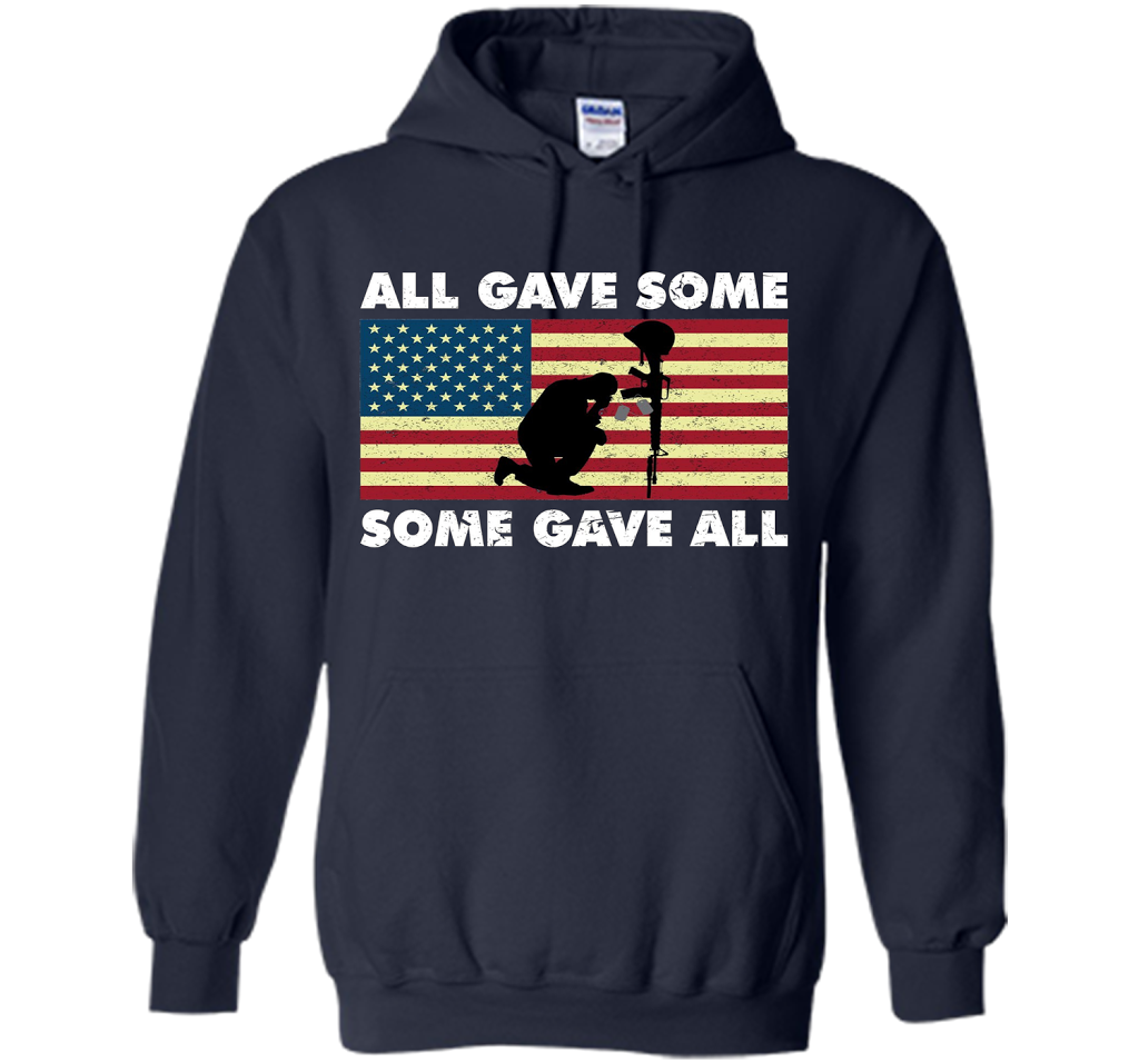 All gave some Some gave all T-Shirt Veteran &amp; Memorial's Day shirt Navy