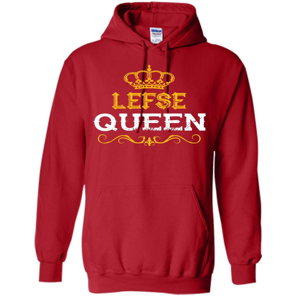 Norsland T-shirt Lefse Queen T-shirt Red