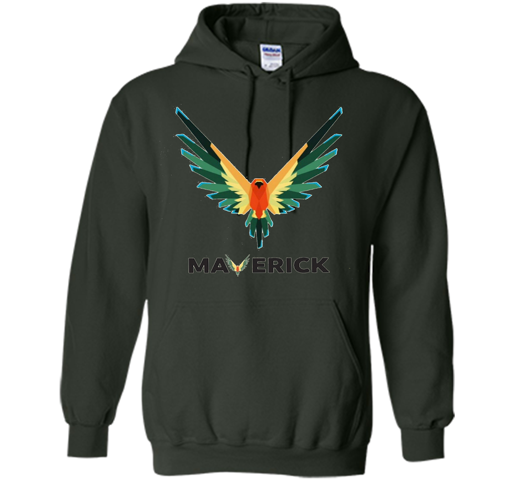 Vibrant T-Shirt Be A Maverick T-shirt Forest Green