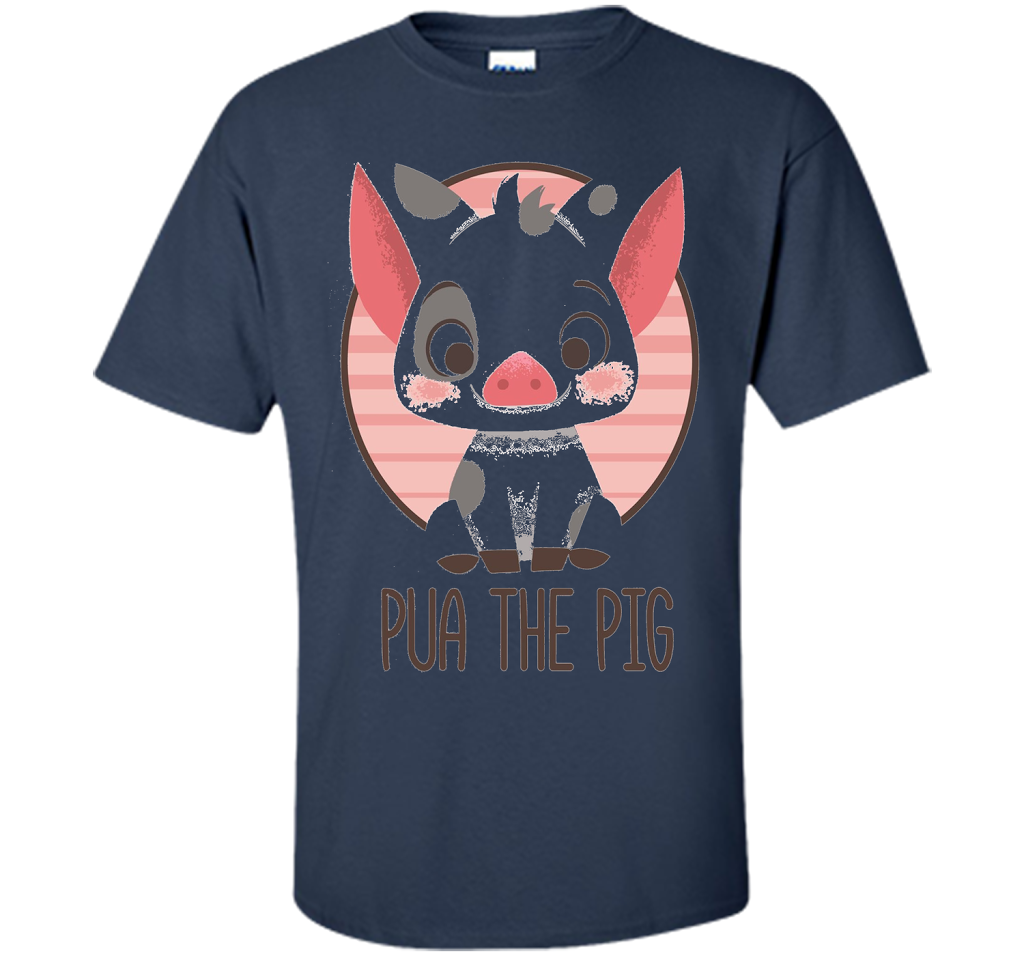 Disney Moana Pua The Pig T-shirt Navy