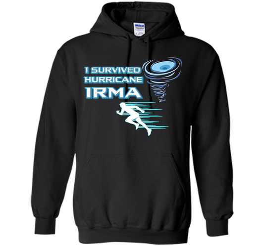 I Survived Hurricane Irma T-shirt Black S