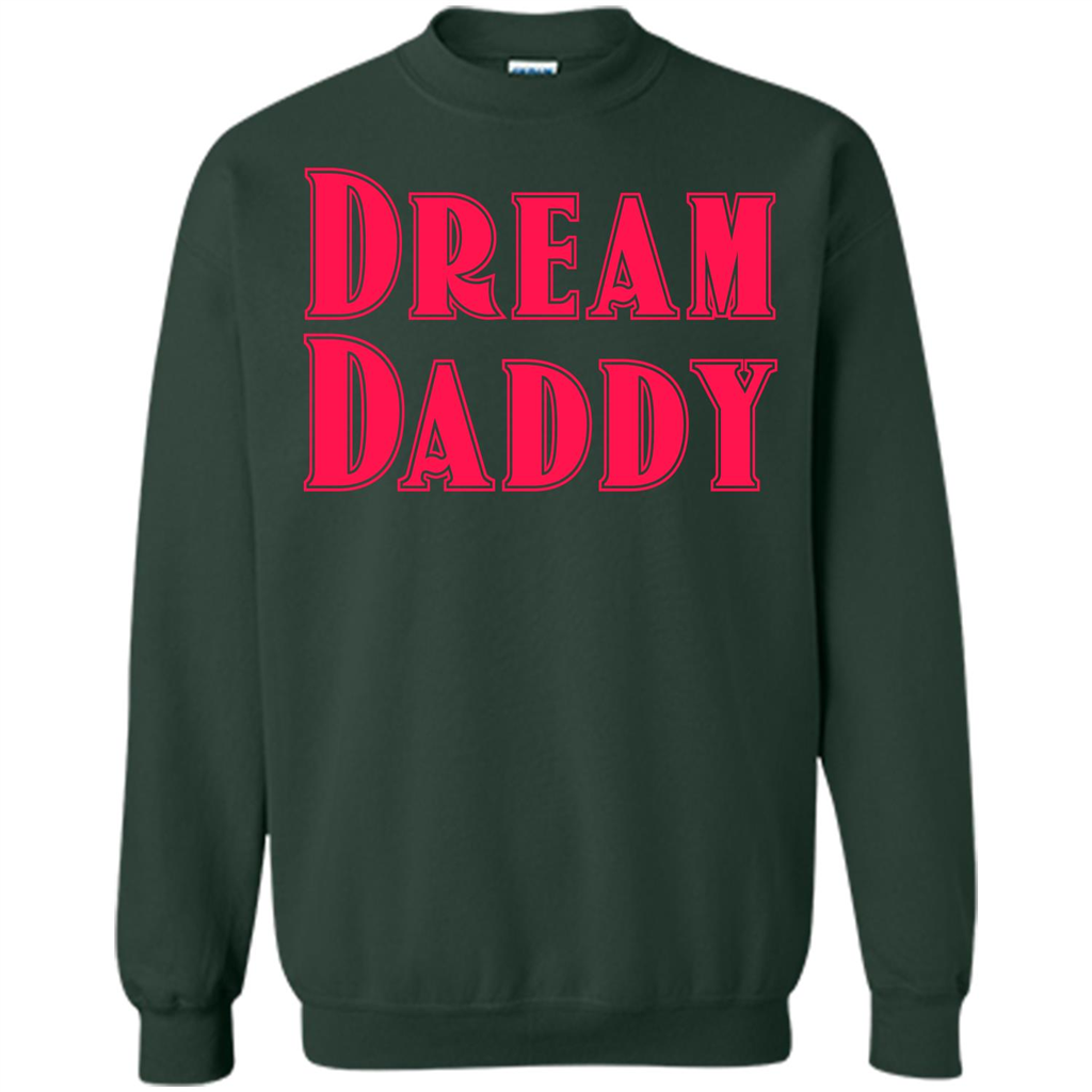Fathers Day T-shirt Dreamy Daddy Forest Green