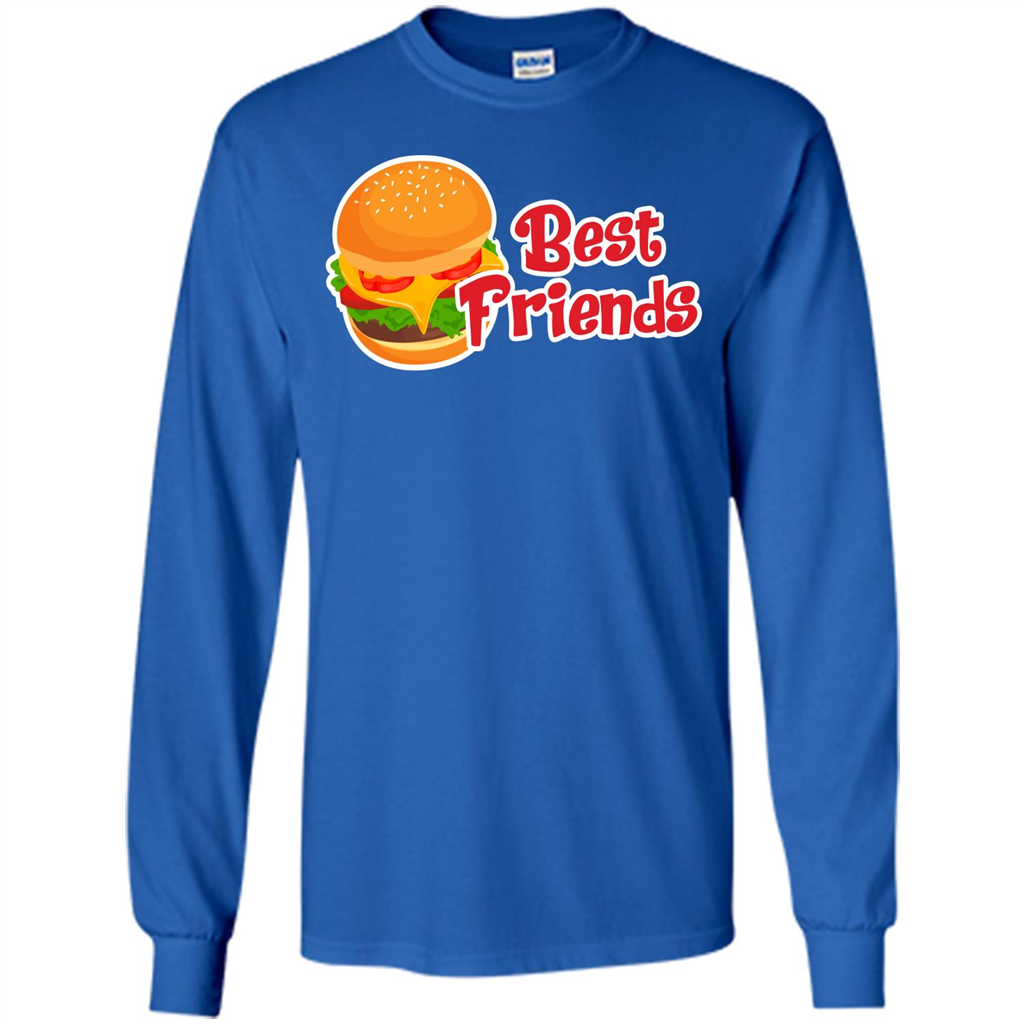 Hamburger T-shirt Best Friends T-shirt Royal