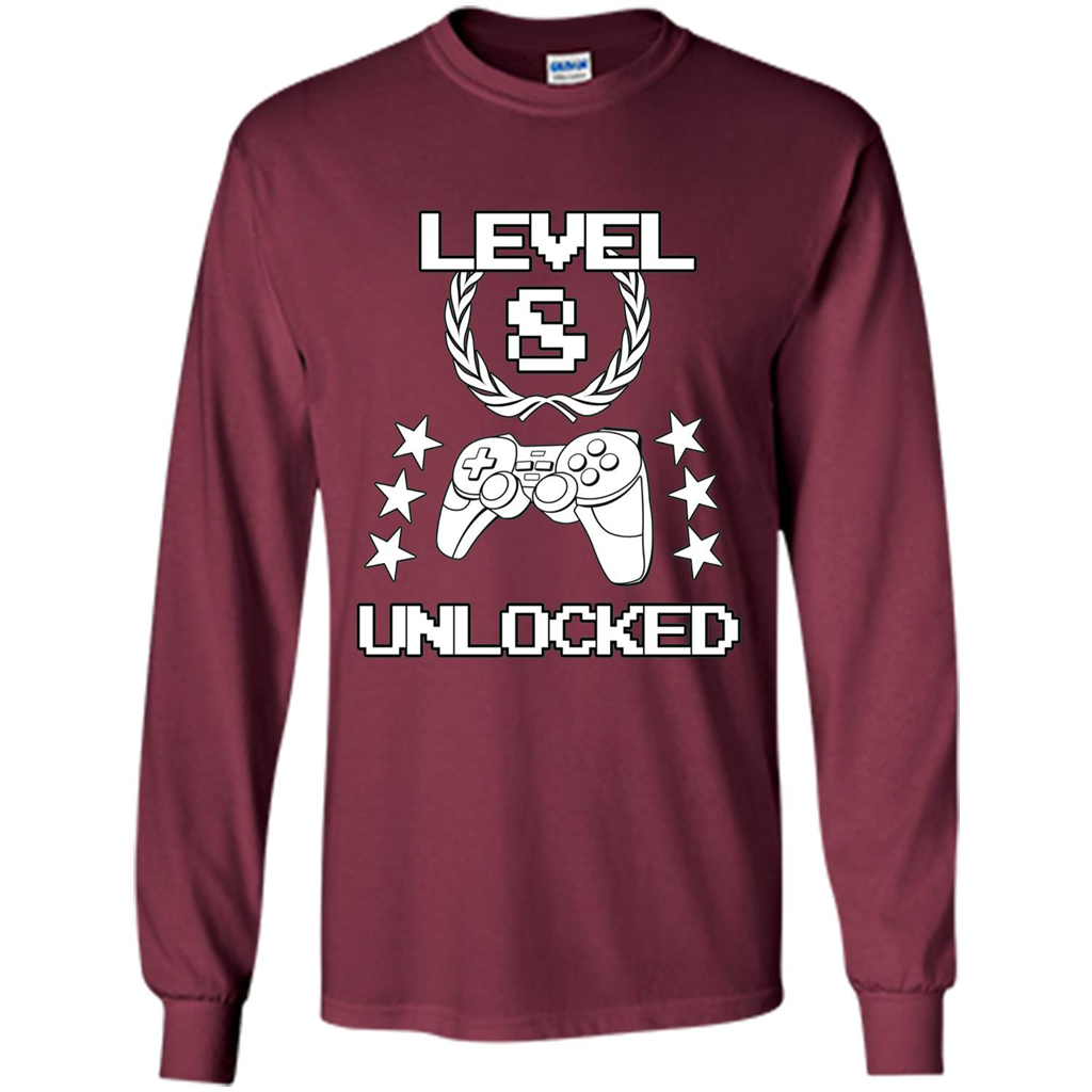 Video Game T-shirt Legendary Gamers 8th Unlocked T-shirt