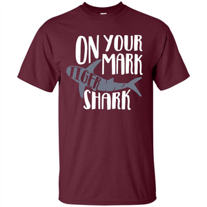 Tiger Shark T-shirt On Your Mark Tiger Shark T-shirt