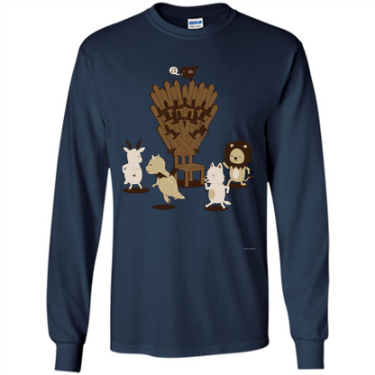 Game Of Musical Thrones Characters T-shirt Navy