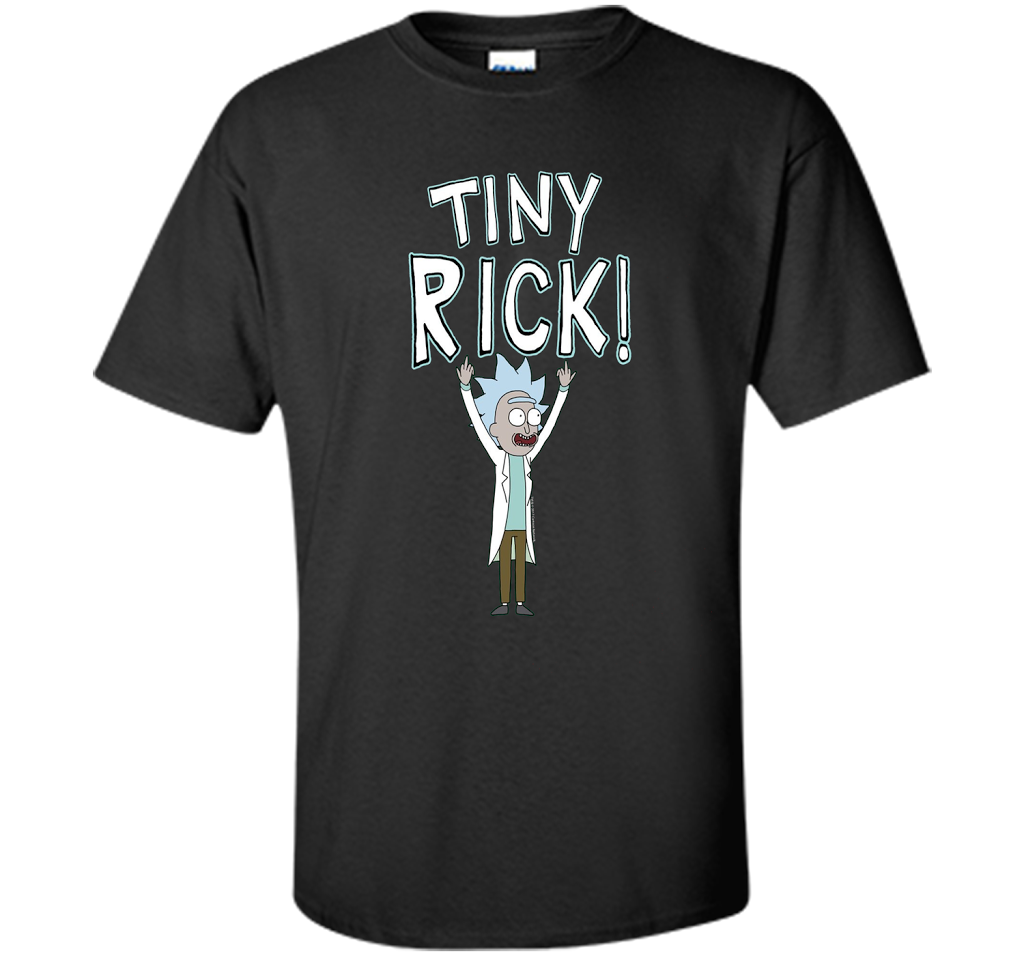 Rick &amp; Morty Tiny Rick! t-shirt Black