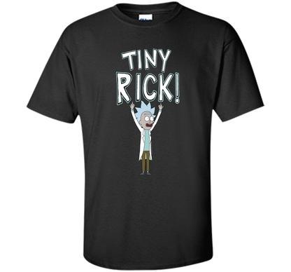 Rick &amp; Morty Tiny Rick! t-shirt Black