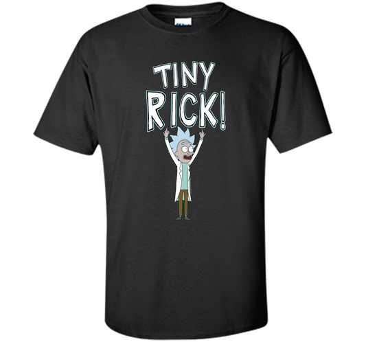 Rick &amp; Morty Tiny Rick! t-shirt Black