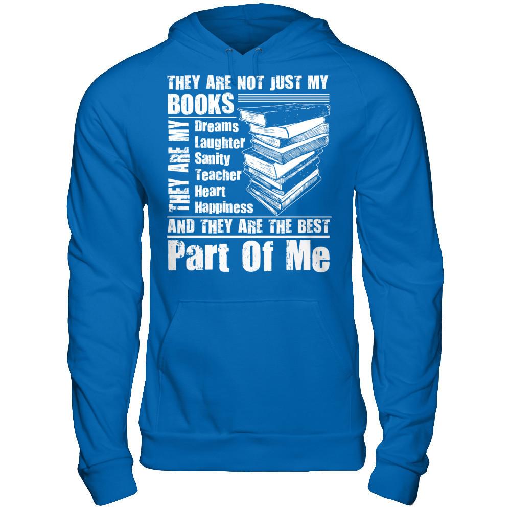 They Are Not Just My Books, They Are My Dreams Gildan - Pullover Hoodie Royal