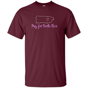 Pray For Puerto Rico T-shirt