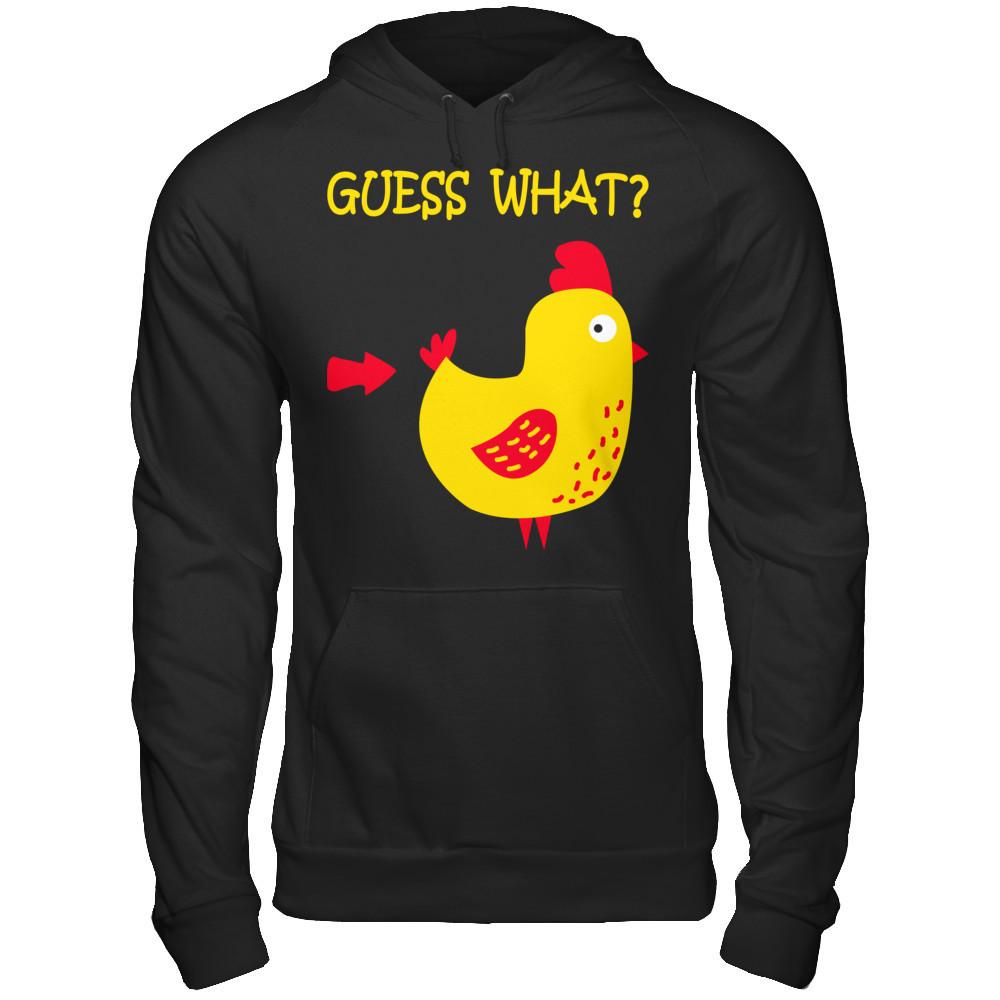 Guess What T-shirt Gildan - Pullover Hoodie Black