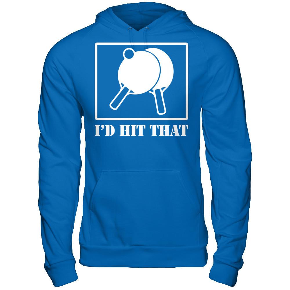 Table Tennis - I'd Hit That Gildan - Pullover Hoodie Royal