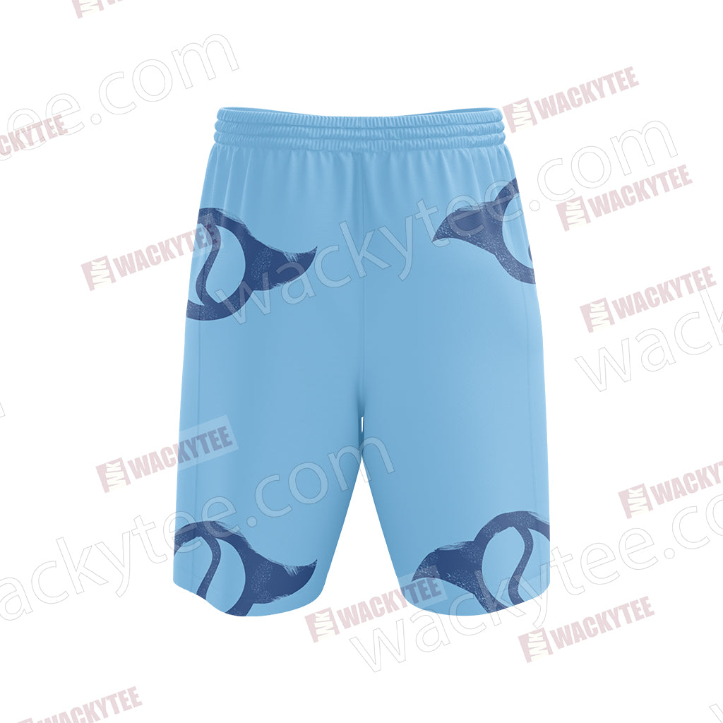 Digimon Gabumon The Crest Of Friendship Unisex 3D Beach Shorts