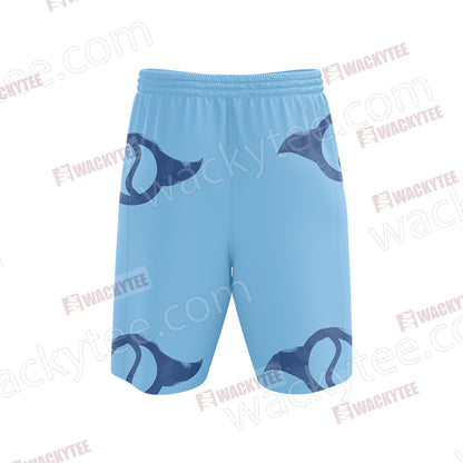 Digimon Gabumon The Crest Of Friendship Unisex 3D Beach Shorts