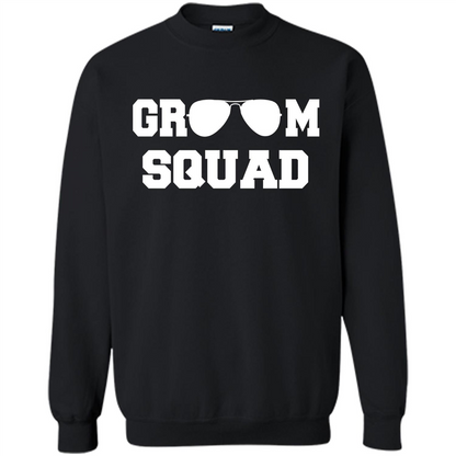 Cool Groom Squad T-Shirt Wedding Party Gift Shirt Black