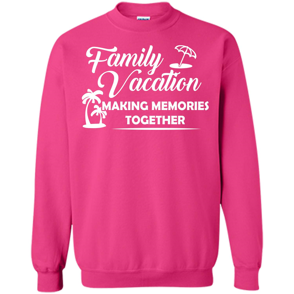 Family Vacation Making Memories Together T-shirt Heliconia