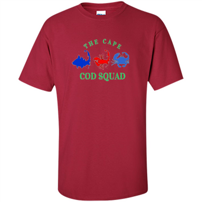 The Cape Cod Squad T-shirt Cardinal