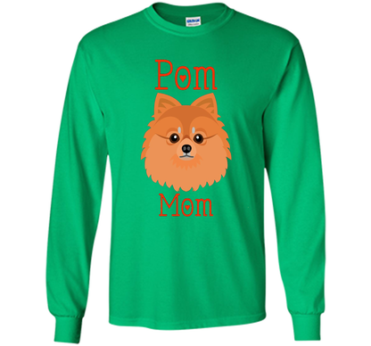 Pom Mom Pomeranian Dog Funny Shirt cool shirt