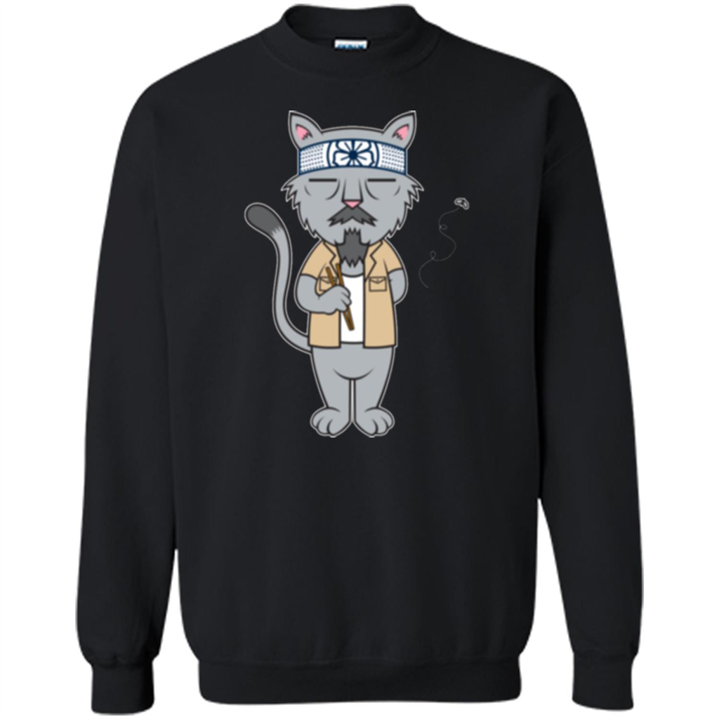 Mr.Meowgi T-shirt Black