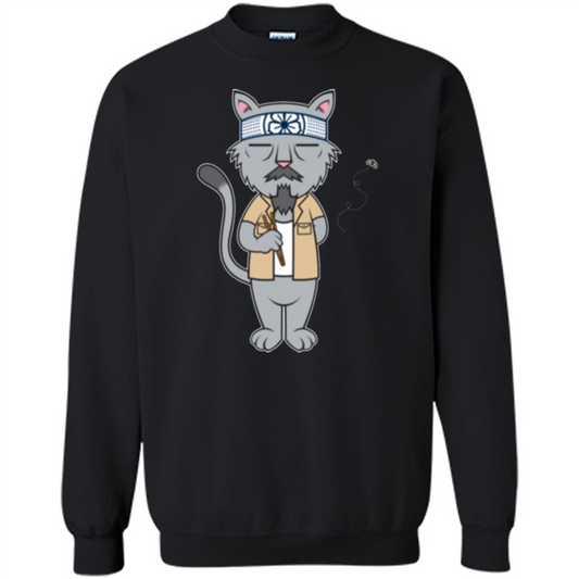 Mr.Meowgi T-shirt Black