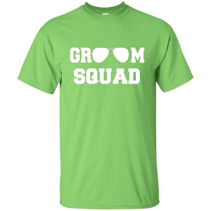 Cool Groom Squad T-Shirt Wedding Party Gift Shirt