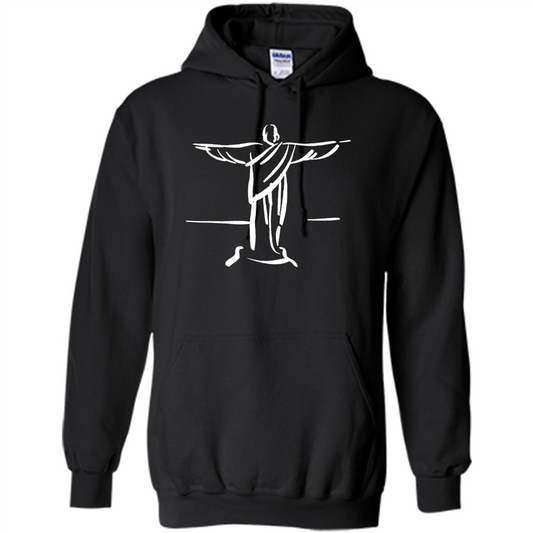 Brazil Christ The Redeemer - Cristo Redentor Brasil T-shirt Black