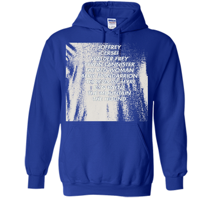 Arya Kill List T-Shirt cool shirt Royal