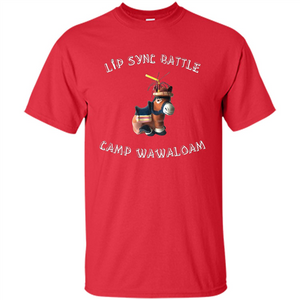 Lip Sync Camp T-shirt Camp Wawaloam