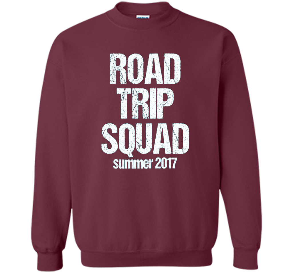 Road Trip Squad - Funny Summer Vacation T-Shirt shirt Maroon