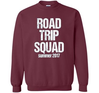 Road Trip Squad - Funny Summer Vacation T-Shirt shirt Maroon