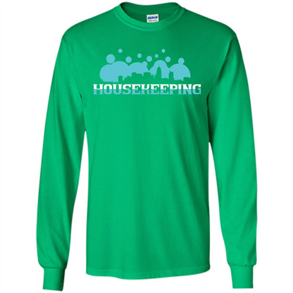 Housekeeping Lover T-shirt Housekeeping T-shirt Irish Green