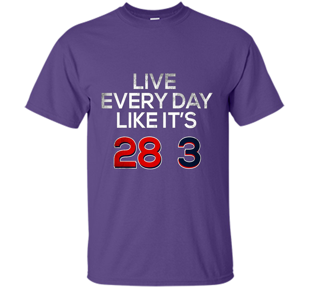 Patriotic American Flag Runway Pilot T-shirt Purple
