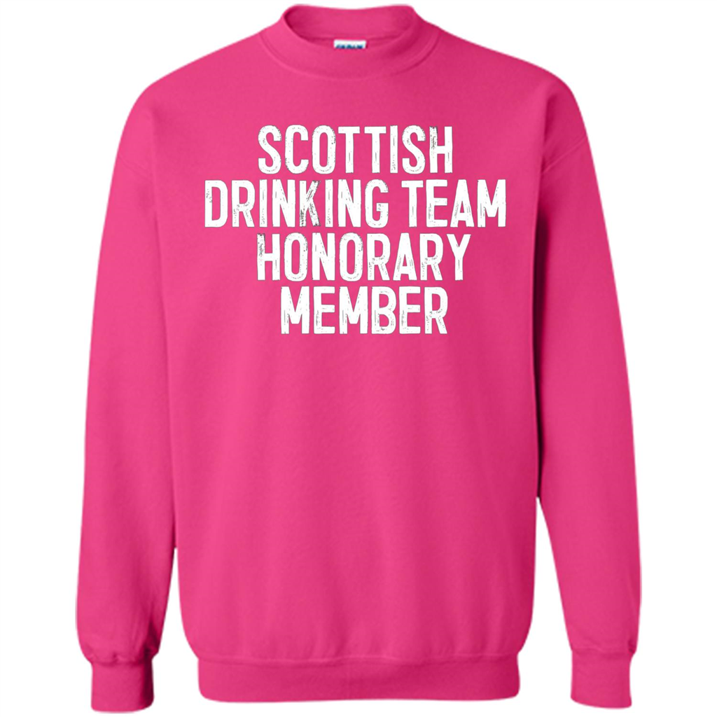 Scottish Drinking Team Honorary Member T-Shirt Heliconia