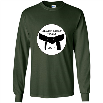 Black Belt Team 2017 T-shirt Forest Green