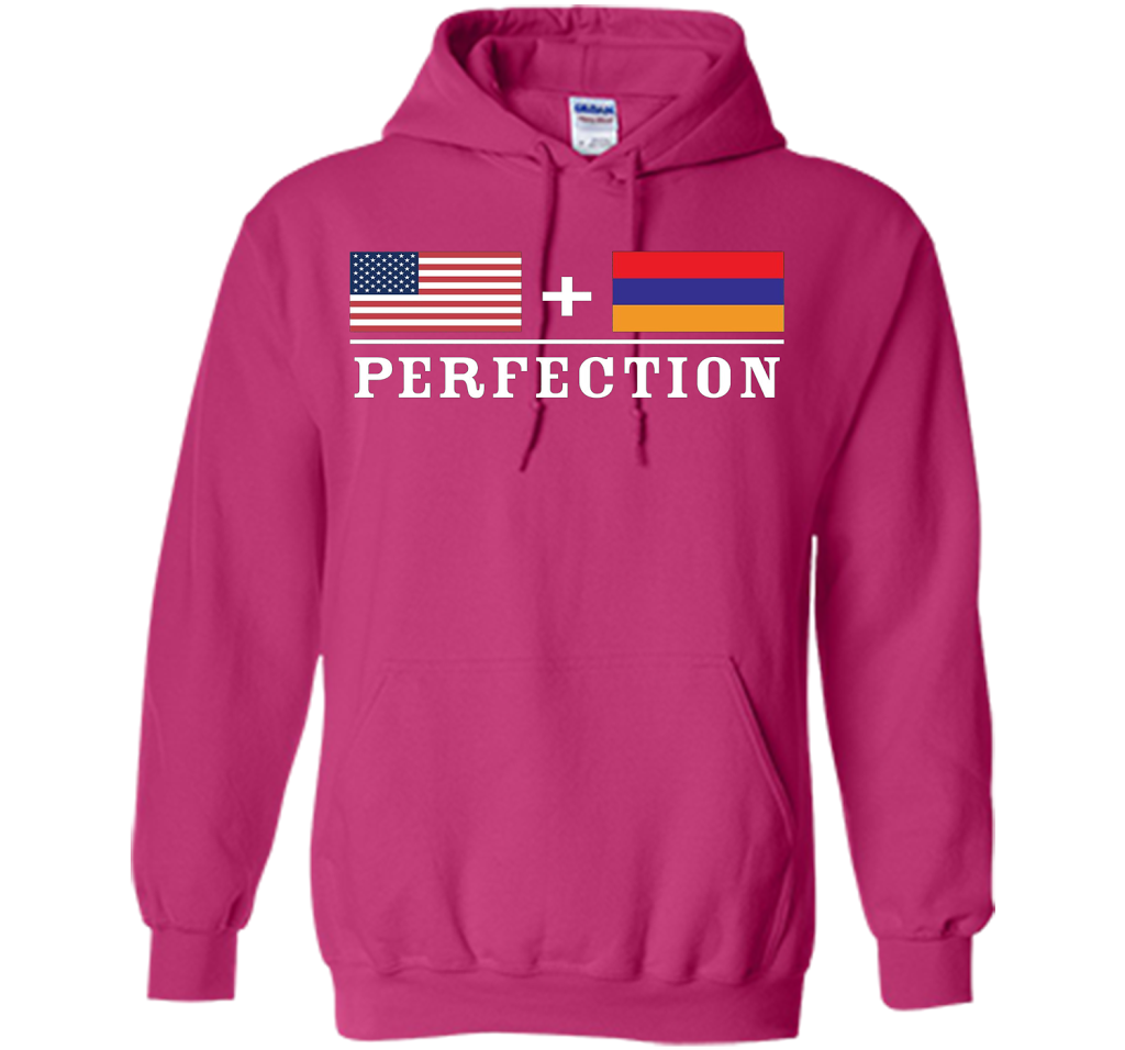 American + Armenian = Perfection Flag T-Shirt t-shirt Heliconia