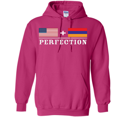 American + Armenian = Perfection Flag T-Shirt t-shirt Heliconia