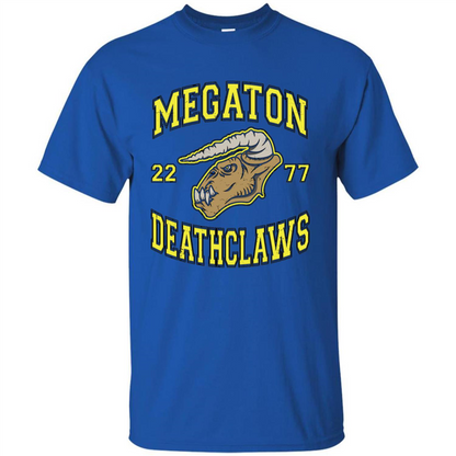Megaton Deathclaws 2277 T-shirt Royal