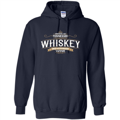 Smooth As Tennessee Whiskey Sweet As Strawberry Wine T-shirts Navy