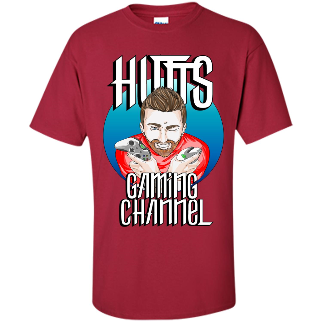 Gamer T-shirt Hutts Gaming Alternate Cardinal