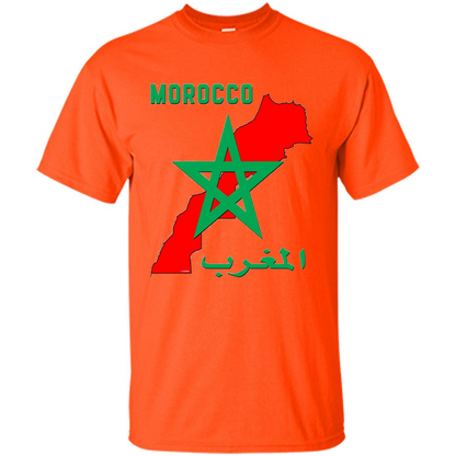 Morocco Moroccan T-shirt Orange