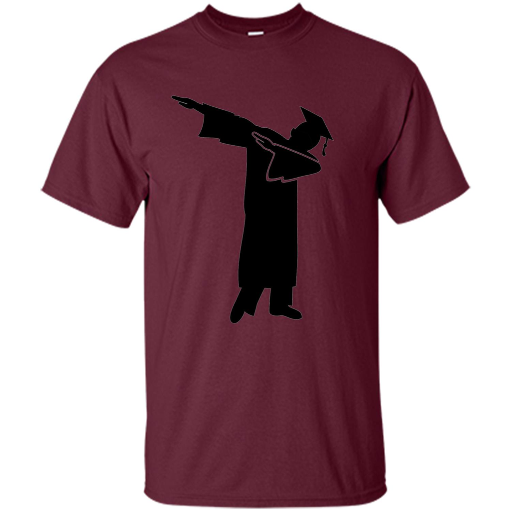 College High School Graduation T-shirt Maroon