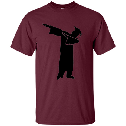 College High School Graduation T-shirt Maroon