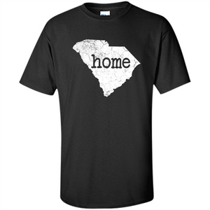 South Carolina T-hirt Distressed South Carolina Home T-shirt