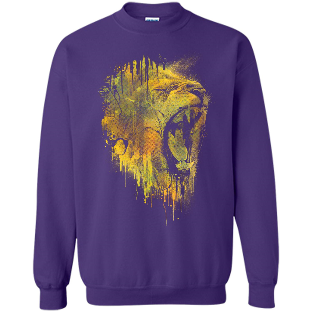 Lion Drip T-shirt Orange