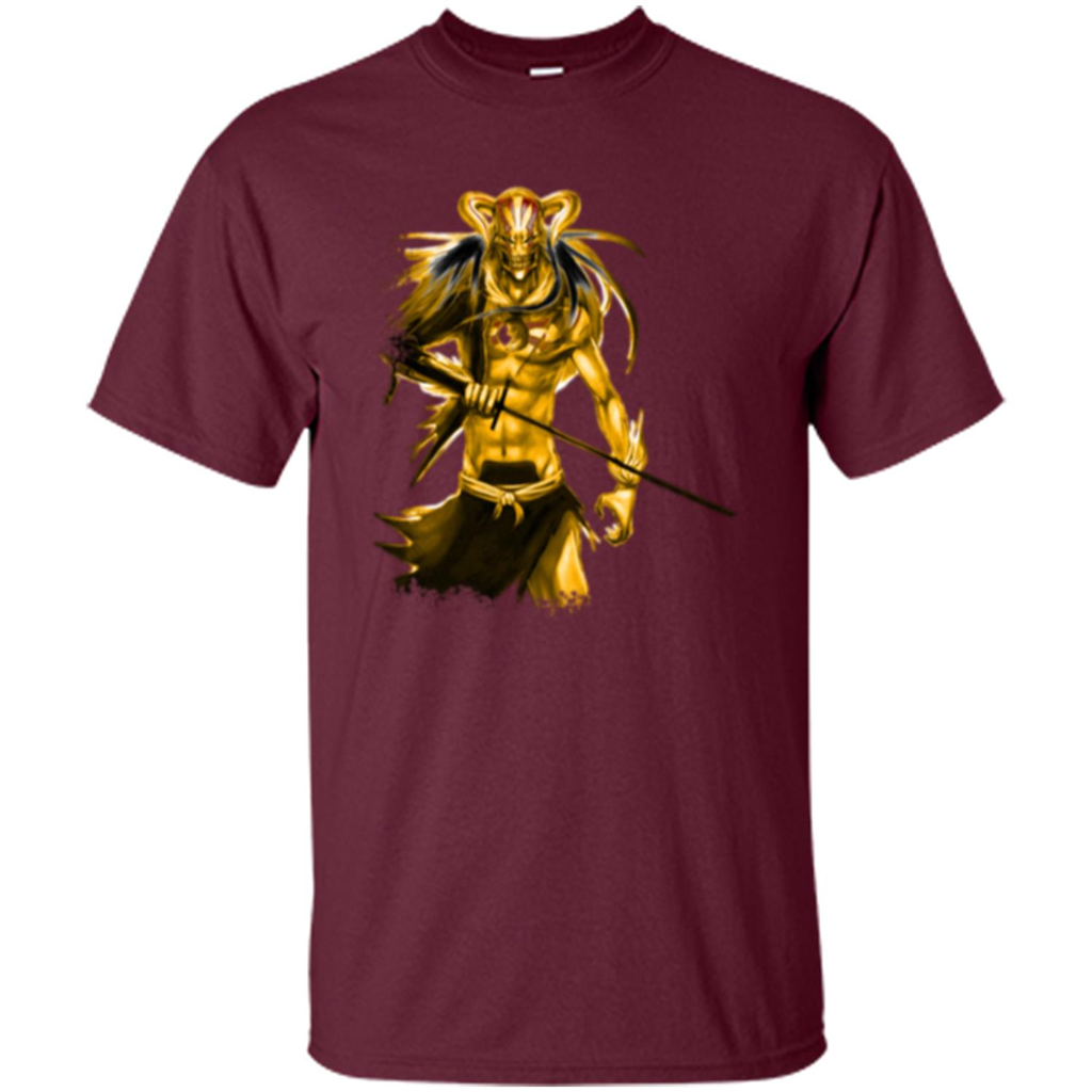 Bleach Hollow Gold T-shirt Maroon