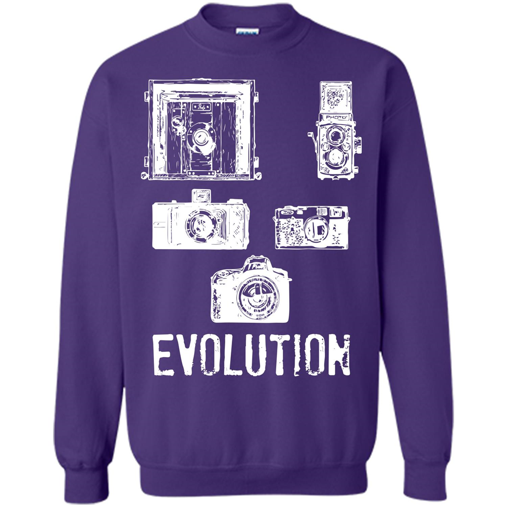 Photographer T-shirt Evolution T-shirt Purple