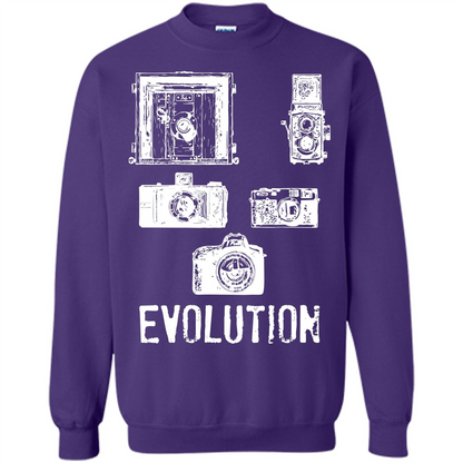 Photographer T-shirt Evolution T-shirt Purple