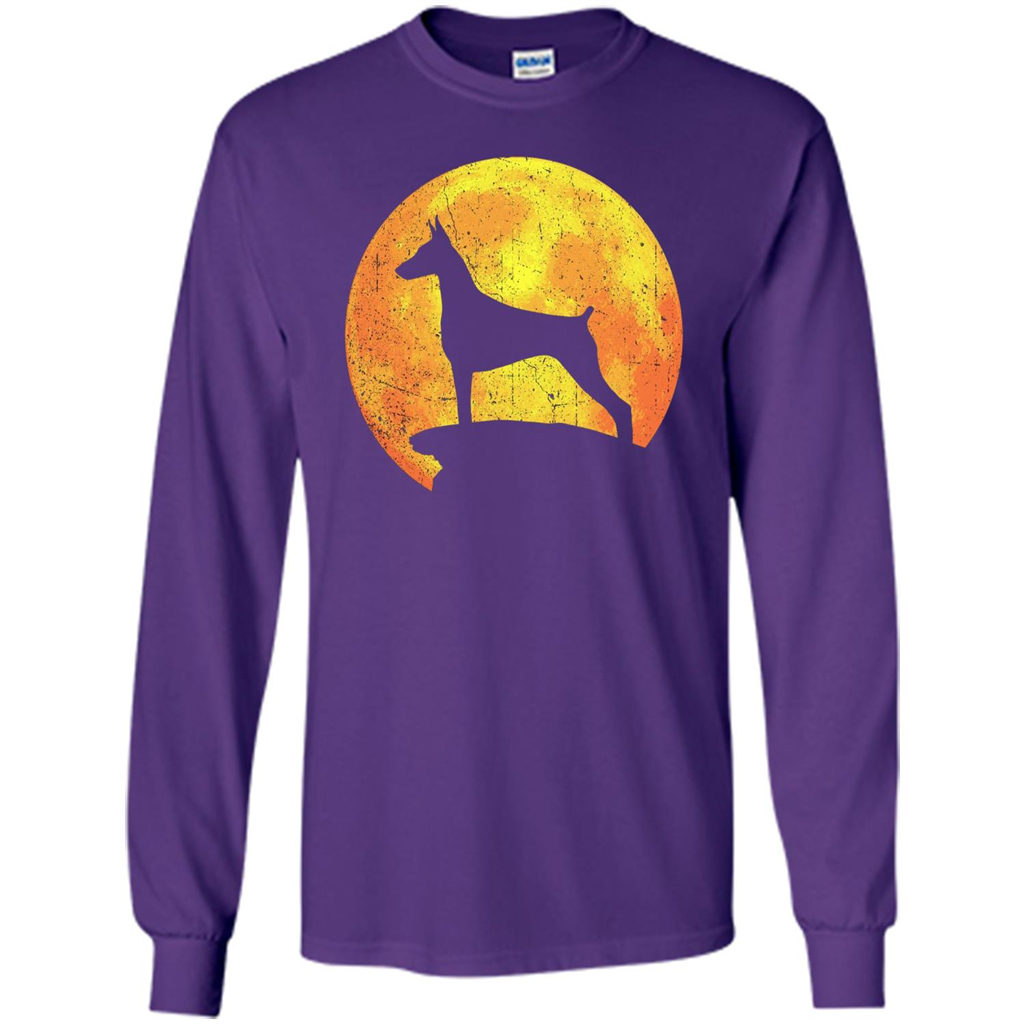 Dog Orange Halloween Costume T-shirt Purple