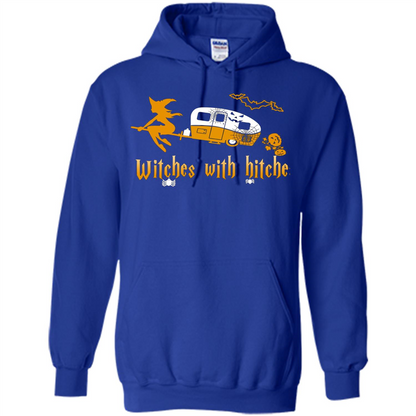 Halloween T-shirt Witches With Hitches T-shirt Royal